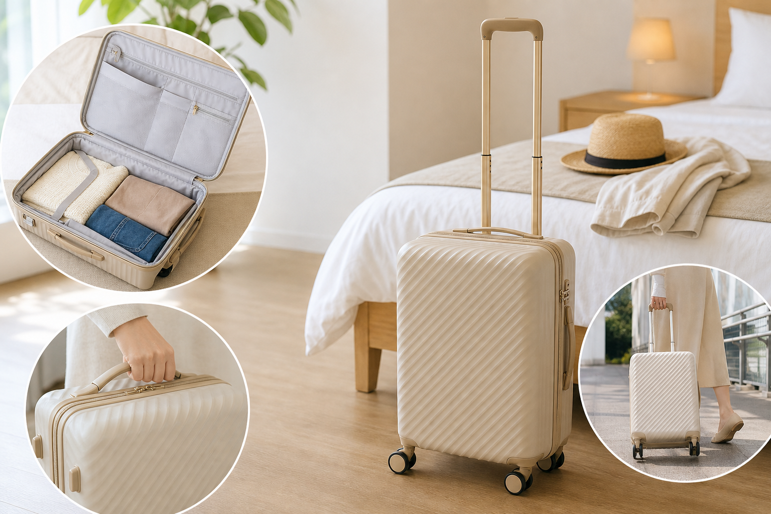 口コミから見えるのは、荷物整理のしやすさと移動中の扱いやすさ